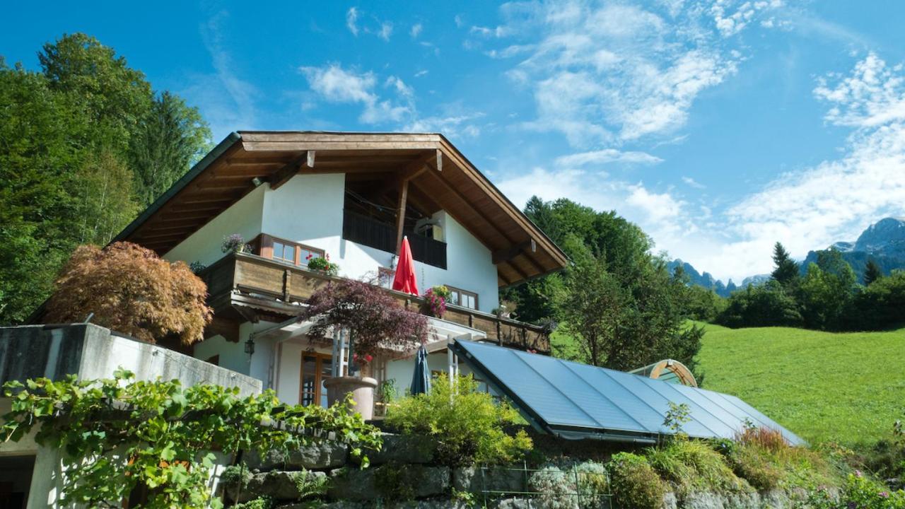 Ferienwohnung Haus am Mitterbach Berchtesgaden Exterior foto